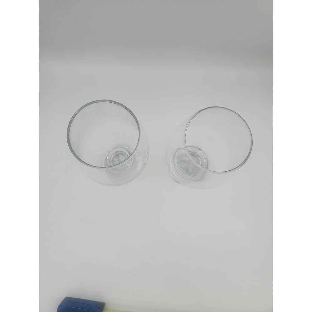 Pier‎ 1 Bubble Stem Wine Glasses
